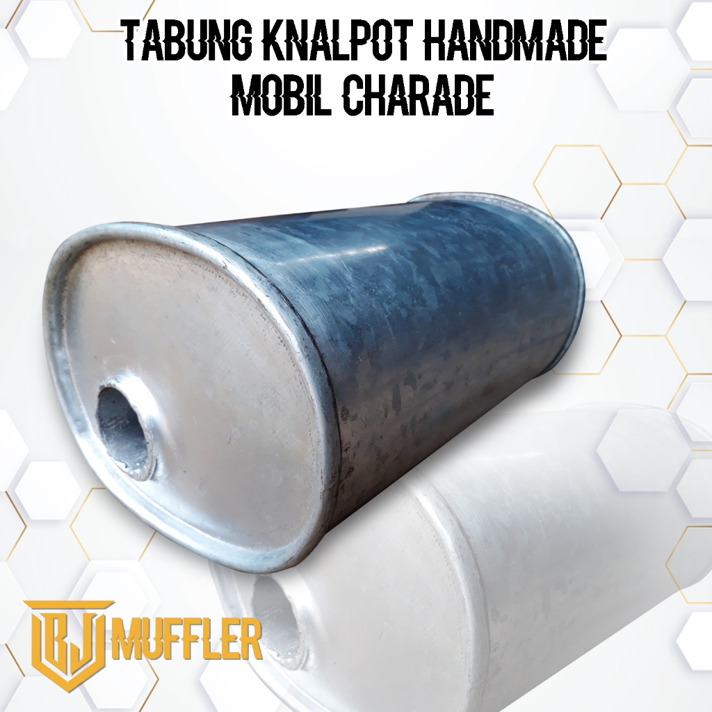 Tabung Knalpot Galvanis untuk Mobil Charade Gendangan Knalpot Standar