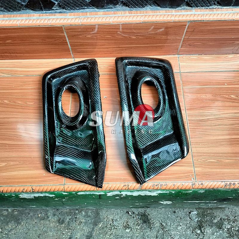 COVER FOGLAMP HONDA MOBILIO RS CARBON KEVLAR (1 SET KANAN KIRI)