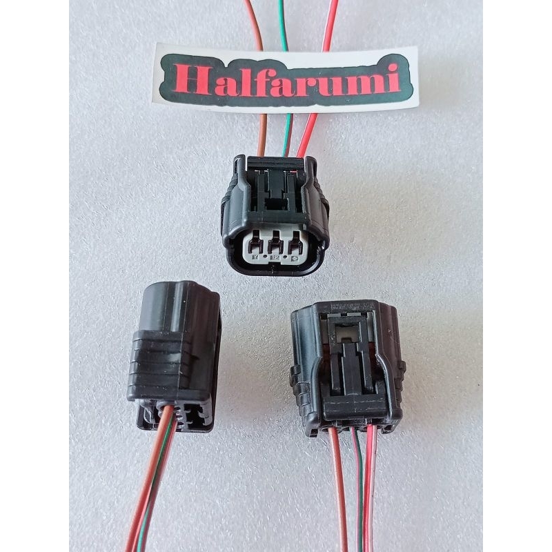 soket stoplamp, soket lampu belakang vario 125, vario 150, 160 led female / cwe