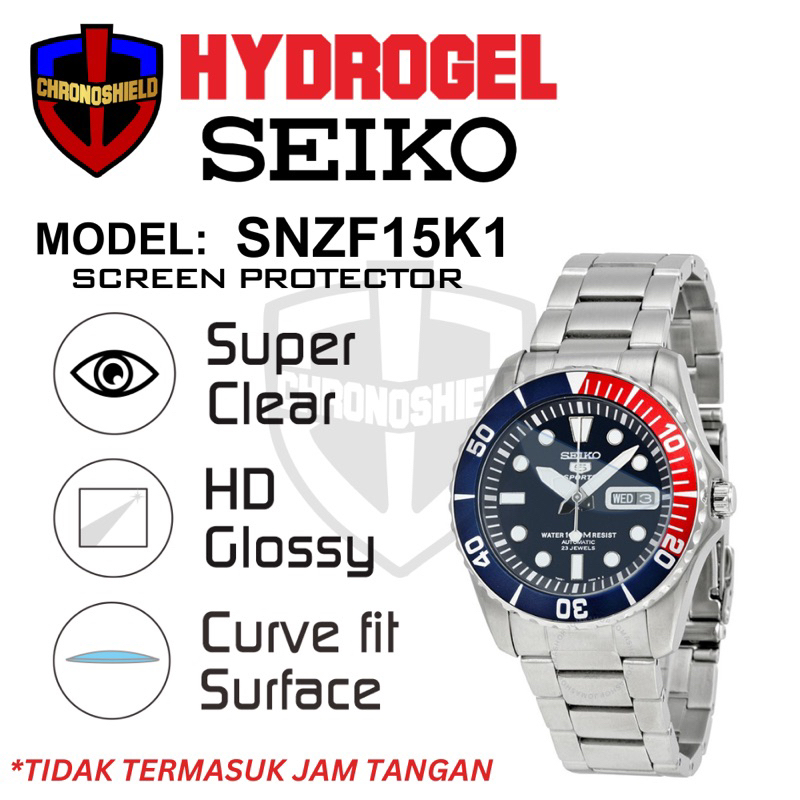 Antigores Jam Tangan SEIKO SNZF15K1 SNZF17K1 Sea Urchin HYDROGEL