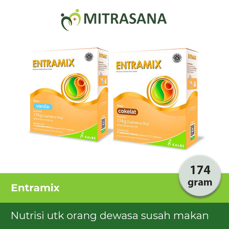 

Bundle 3 Entramix Coklat Vanila - Nutrisi Lengkap Dewasa