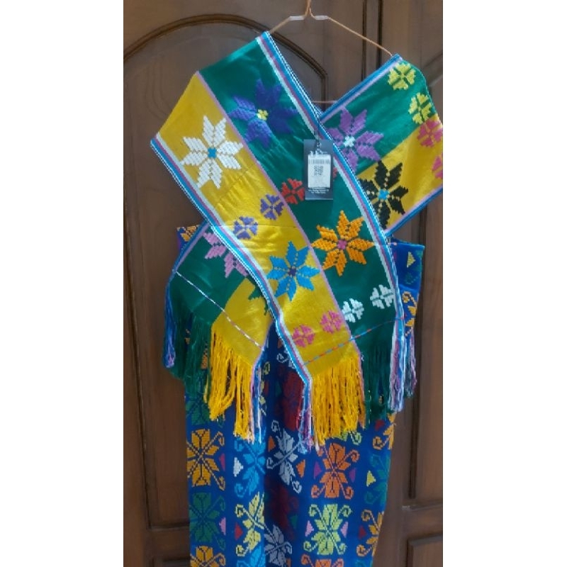 Dress DIAN OERIP Motif Buna Kristik (Full)