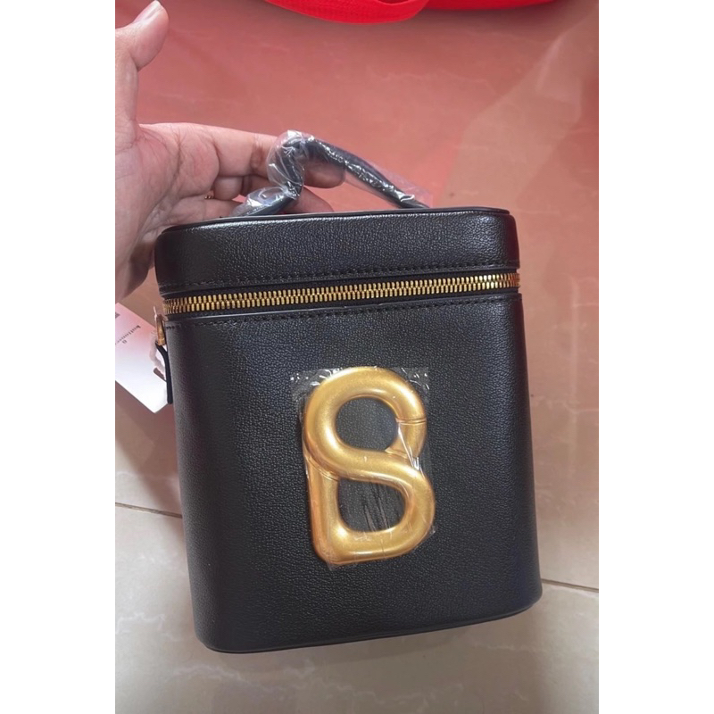 Alva Vanity Bag Buttonscarves As Is No box