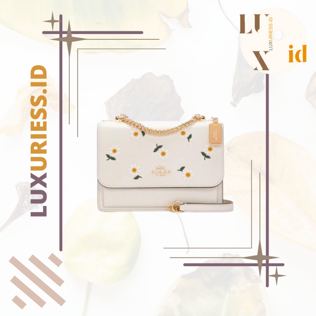 COACH KLARE CROSSBODY WITH DAISY EMBROIDERY