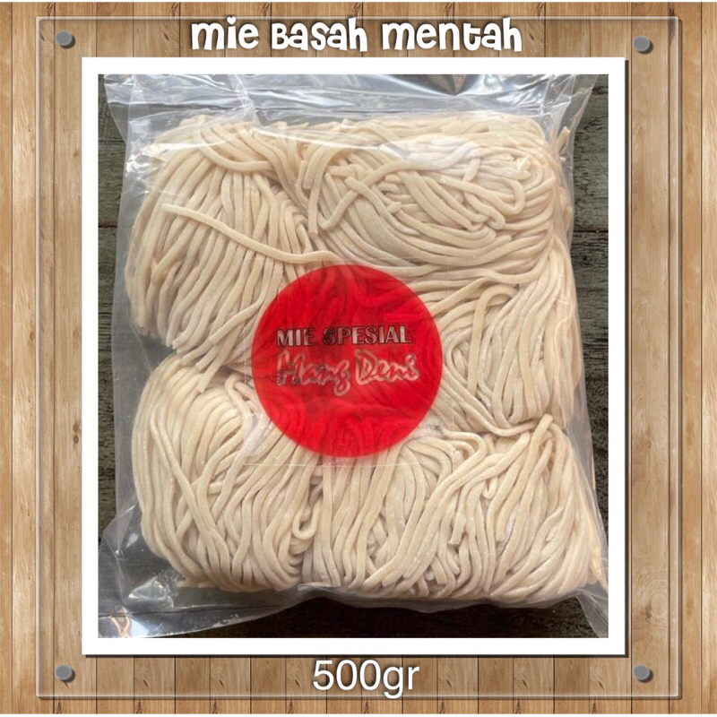 

Mie Basah Mentah 500 gr ( Mie Ayam / Mie Ramen / Mie Kocok )