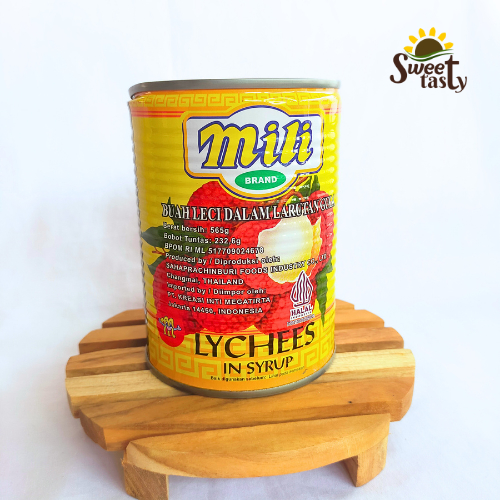 

Lychees in Syrup 565gr MILI - Mili Buah Leci Dalam Sirup Kaleng 565 g