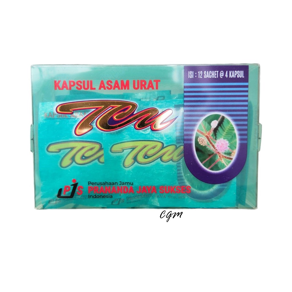 TCU Kapsul ORIGINAL - Obat Asam Urat - Rematik