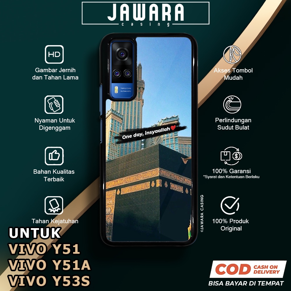 Case Vivo Y51 Y51A Y53S Casing Vivo Y51 Y51A Y53S Jawara Casing [MKKH] Case Glossy Case Aesthetic Cu