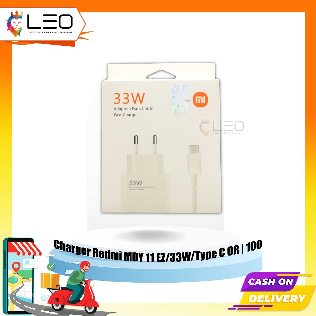 Charger Redmi MDY 11 EZ/33W/Type C OR | 100