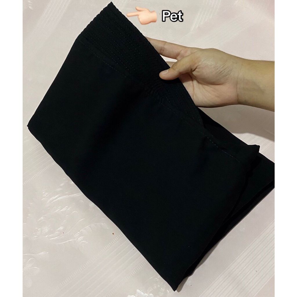 HOT PRODUCT KHIMAR SYARI JETBLACK MTA KHIMAR KHAIRA KHIMAR HITAM PEKAT KATUN ARAB FATHAN_HIJABSTORE