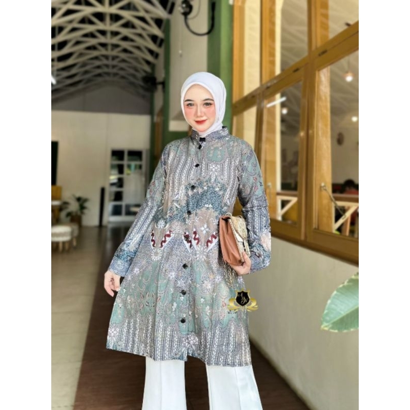 NEW COUPEL KEMEJA DAN TUNIK GARUDA BATIK