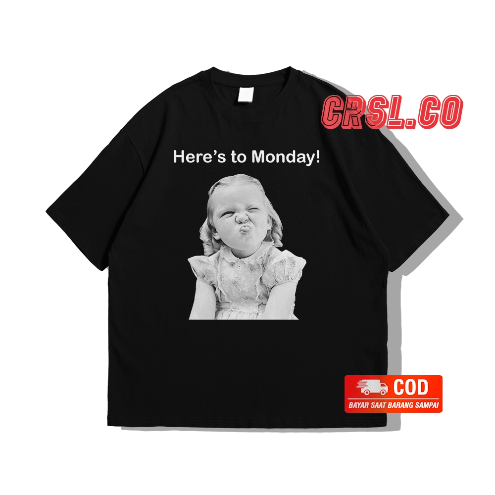 CRSL - KAOS BABY FACE MONDAY // KAOS OVERSIZE PREMIUM 4DLV BABY FACE // KAOS HERE IS TO MONDAY