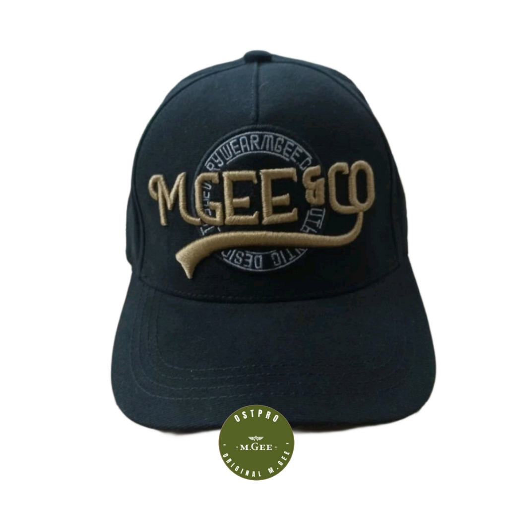 Topi MGEE Original - Topi Baseball Outdoor Original MGEE Hatch 068 Black