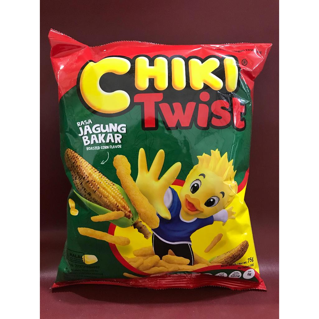 

Chiki Twist Rasa Roasted Corn 75g - Chiki Twist Jagung Bakar Cheetos