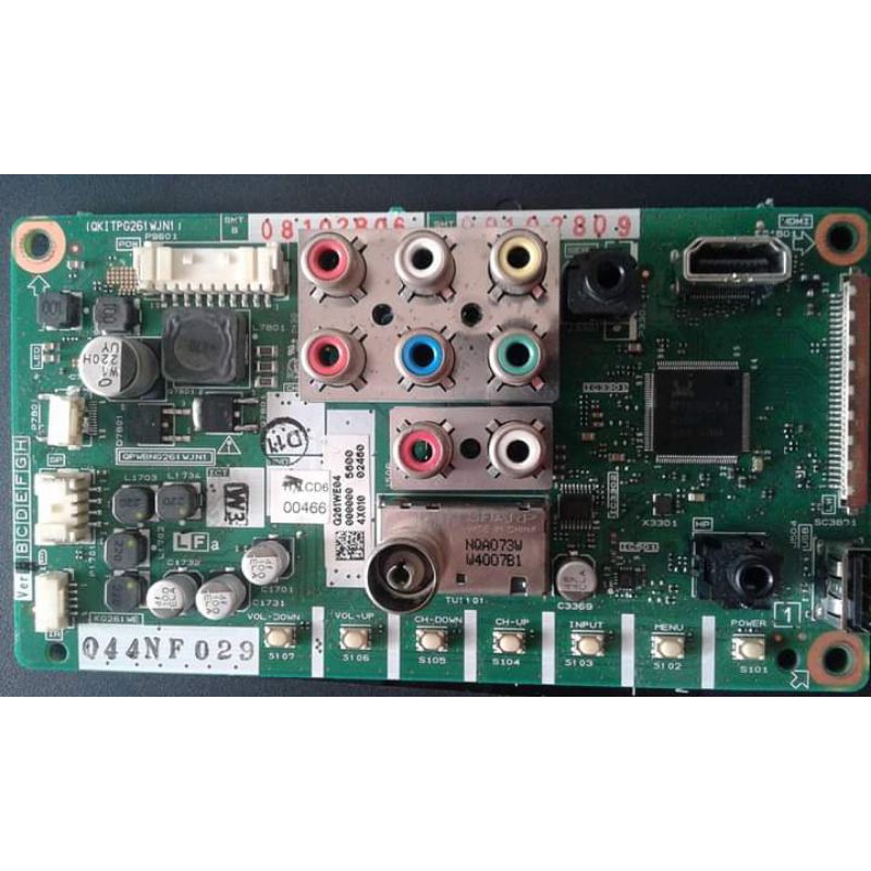 MB MOTHERBOARD TV SHARP LC-24LE157I 24LE157i