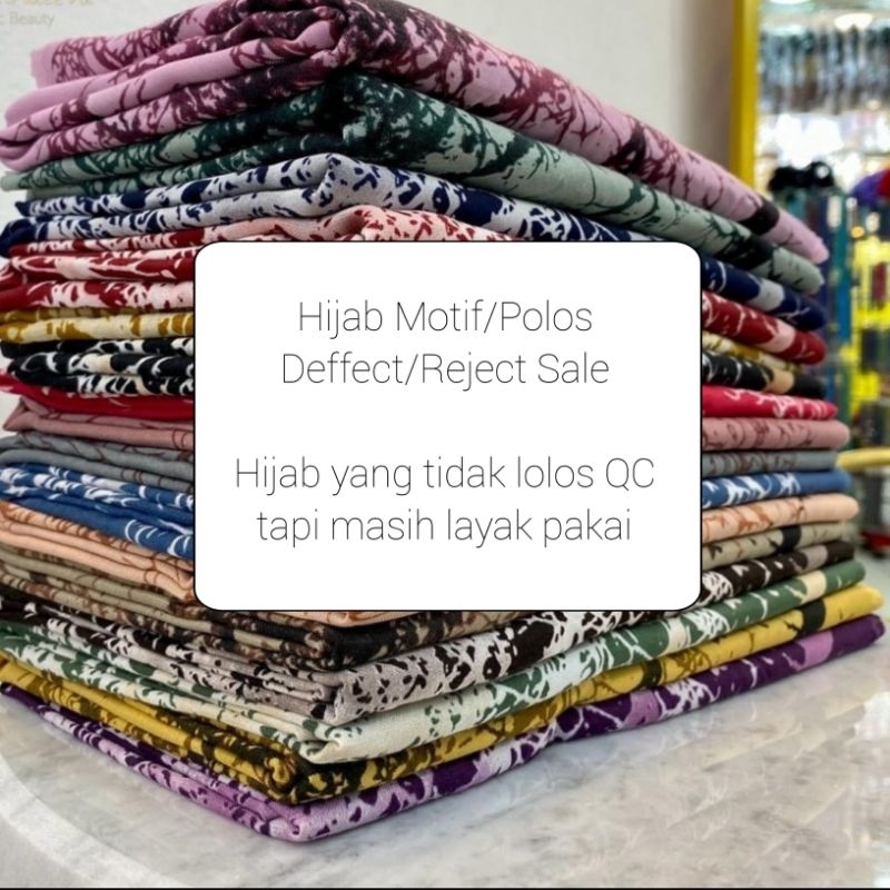 Hijab Motif Reject Sale