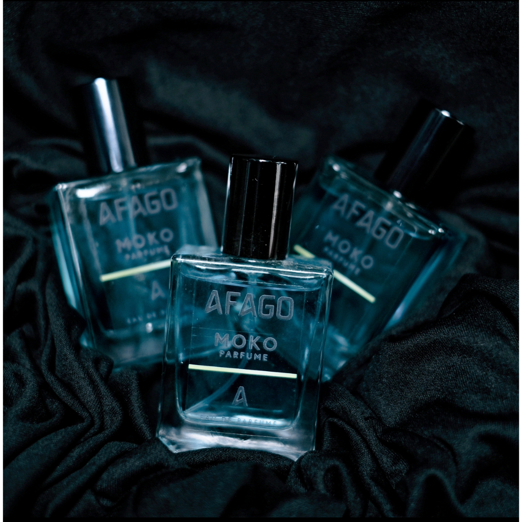 3pcs Moko Parfum - Afago - Parfum Unisex - Tahan 8 jam - Halal & BPOM