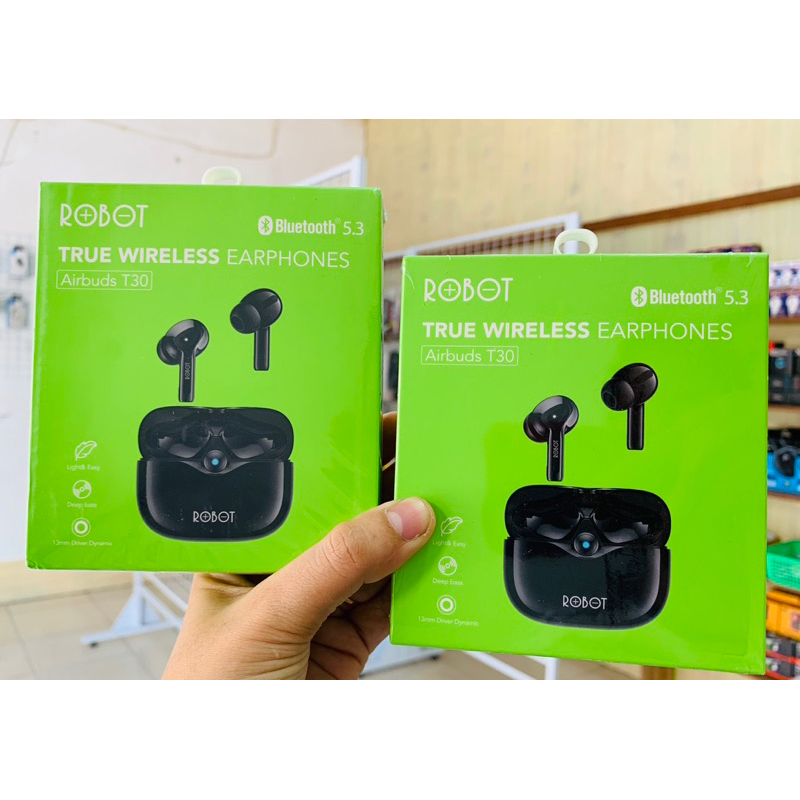 Headset Bluethooth Robot airbuds T30
