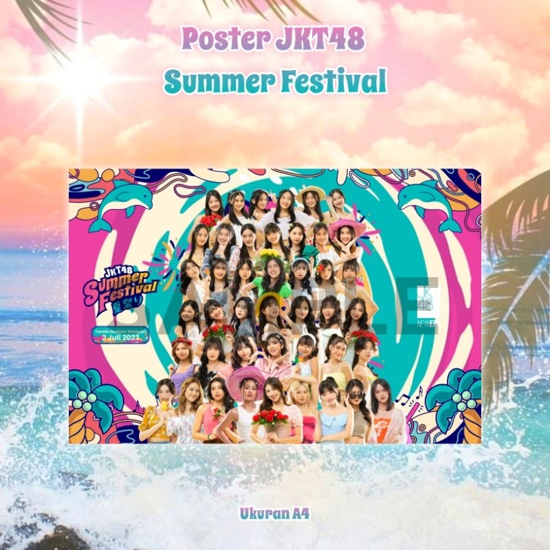 Poster JKT48 Summer Festival 2023