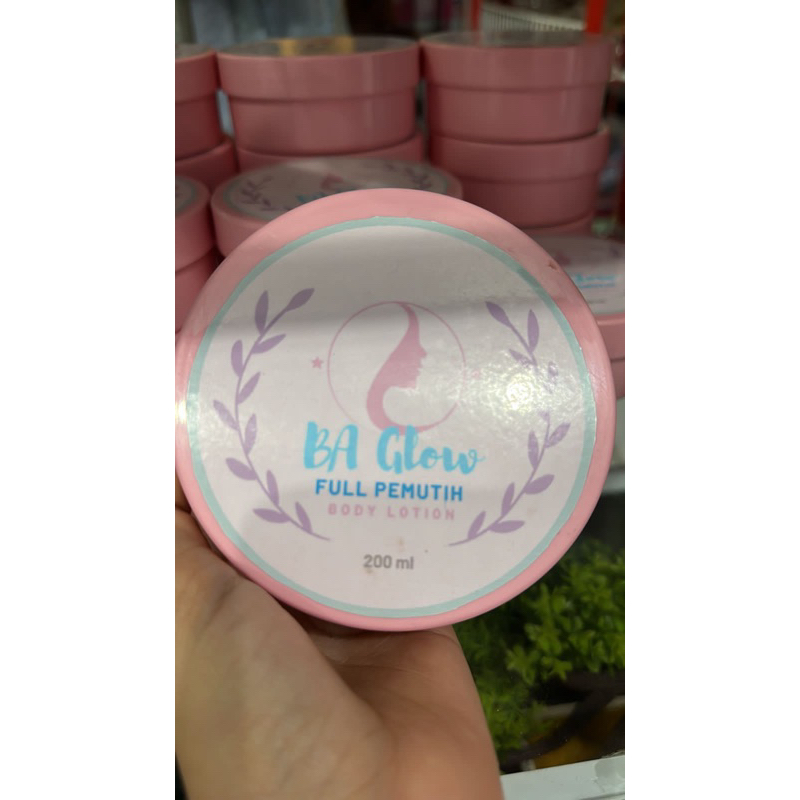 BA Glow hb pemutih badan