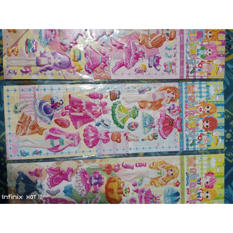 

Stiker Bp timbul barbi sepaket 4pcs