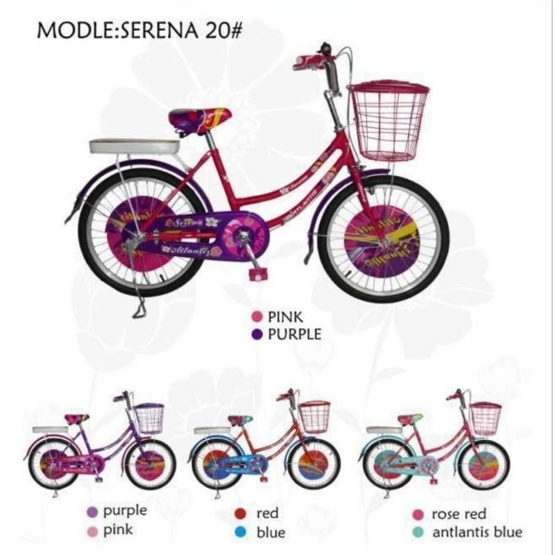 Sepeda Mini 20 Atlantis Serena Keranjang