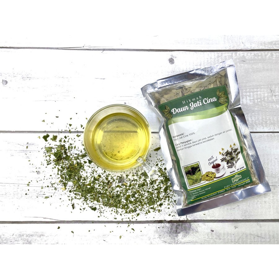 

Teh Daun Jati Cina Senna Leaf Hikmah 40 Gram Teh Pelangsing Diet