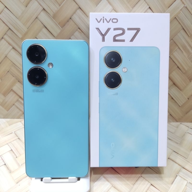 Vivo Y27 6/128GB Hanphone second Fullset original bergaransi