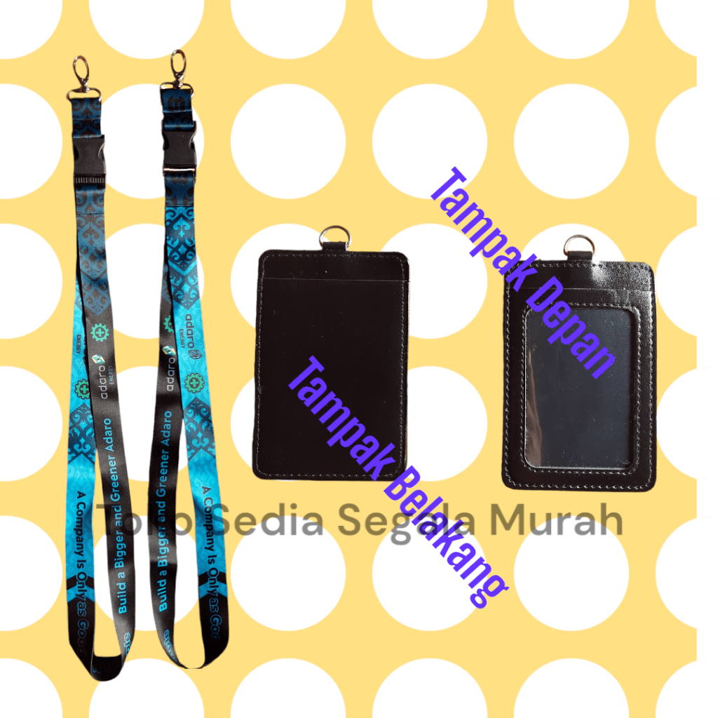 

Lanyard Adaro Energy Gantungan Mine Permit Id Card Adaro Energy