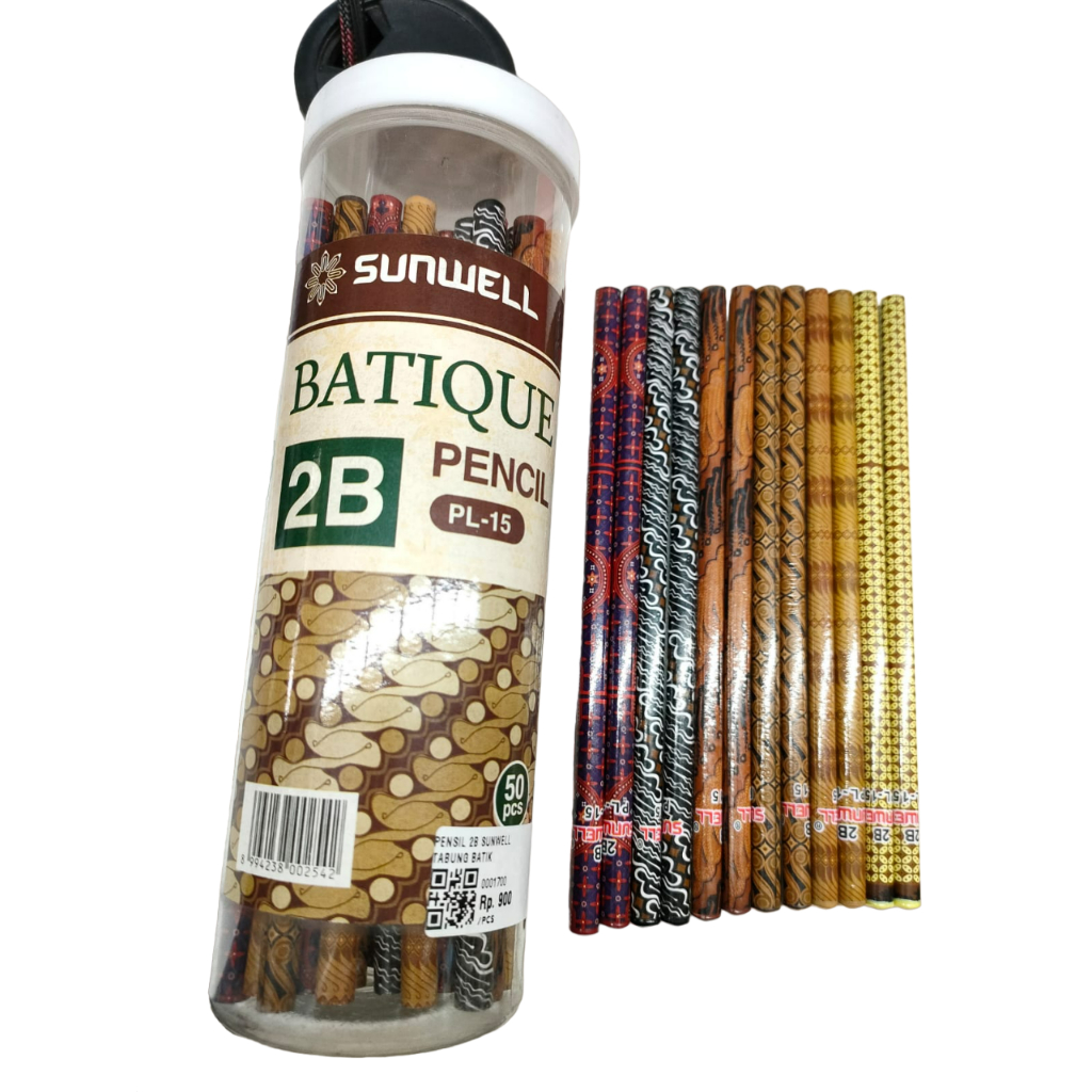 

PENSIL 2B SUNWELL TABUNG BATIK
