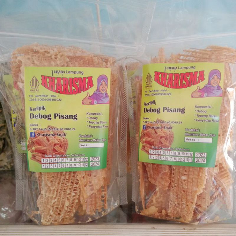 

keripik KEDEBONG pisang/keripik pelepah pisangi isi 130g