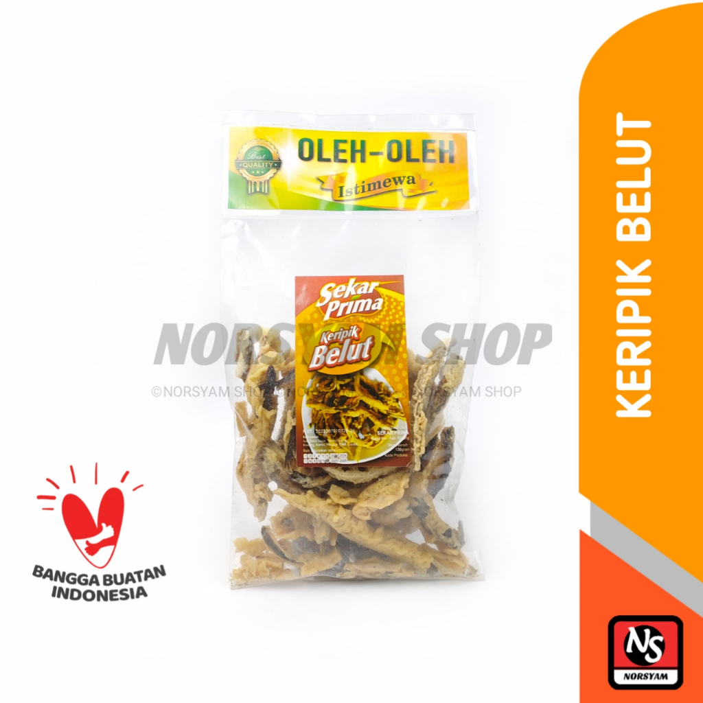 

Keripik Belut Renyah Gurih - Kripik Belut Siap Makan Istimewa 130 Gram