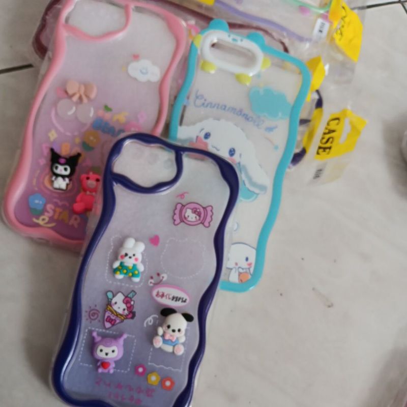 silikon hp oppo A3s  karakter cewe