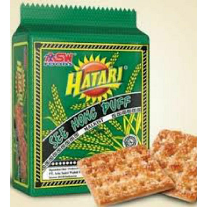 

Hatari Crackers See Hong Puff Sugar 245G