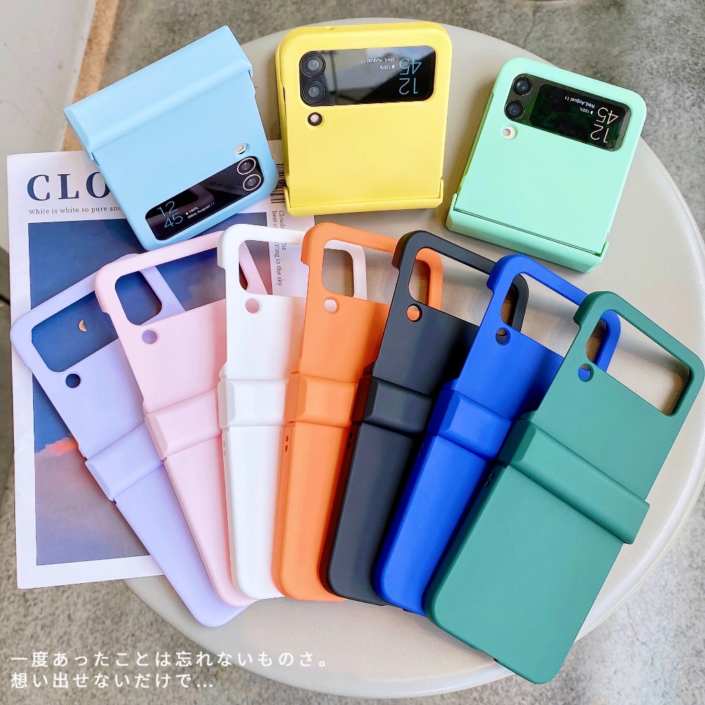 NEW Case BABY SKIN for Samsung Galaxy Z FLIP 3 4 5 FOLD 3 4 5 hardcase premium doff tpu ultra thin s