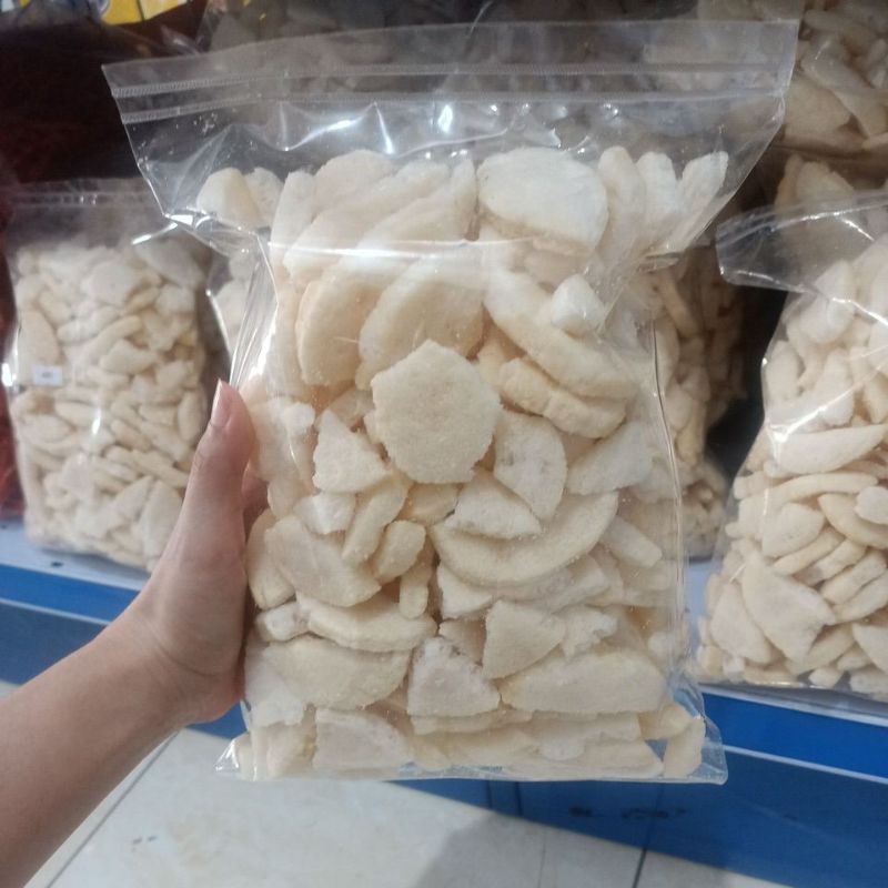 

Ready Medan, kerupuk kemplang/ kerupuk pecahan kemplang/ kerupuk pecahan