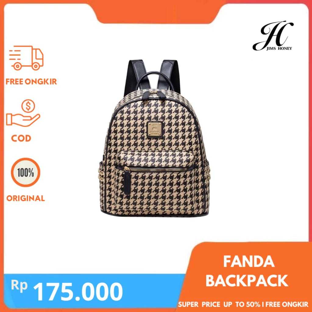 JIMS HONEY - FANDA BACKPACK - TAS PUNGGUNG
