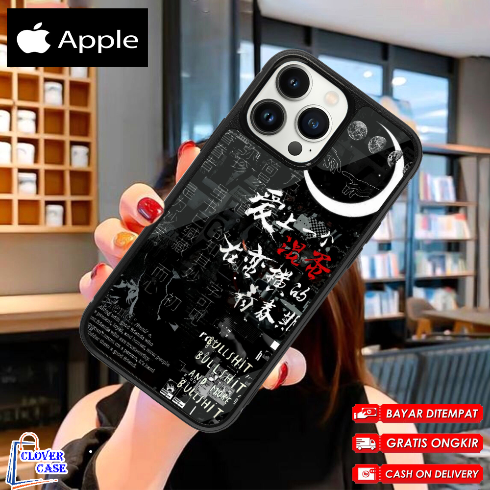 [st01] BARU Case Glossy Case IPHONE 13 | IPHONE 13 MINI | IPHONE 13 PRO | IPHONE 13 PRO MAX | CLOVER