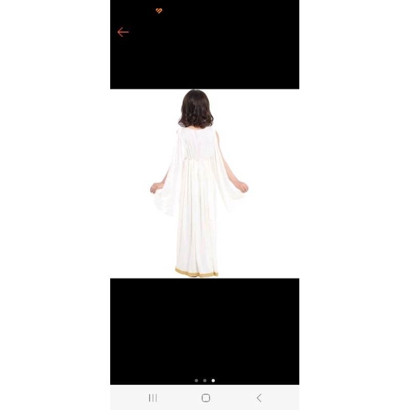 Kostum Yunani anak, kostum Natal