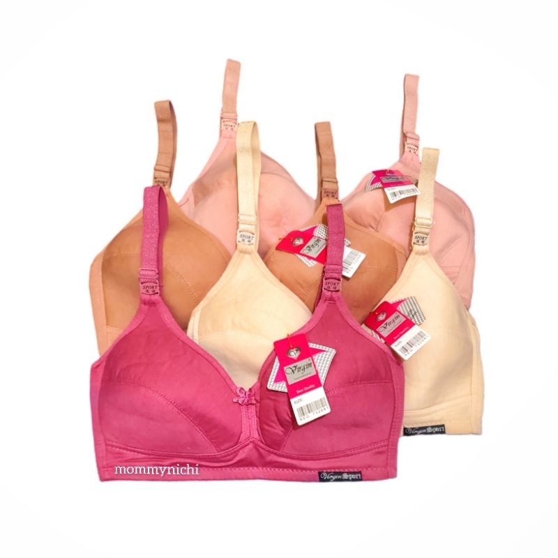 SPORT BRA / BH WANITA POLOS TANPA BUSA TANPA KAWAT VIRGIN
