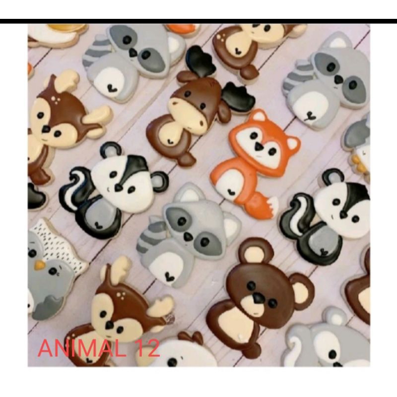 

Catanova Butter Kukis Hias Binatang/ Animal 2