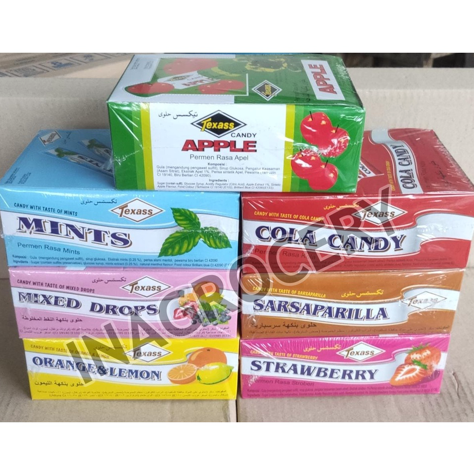 

⚡TOK SIAP 【COD TEXAS ROLL CANDY ( ALL VARIANT) ISI 24ROLL