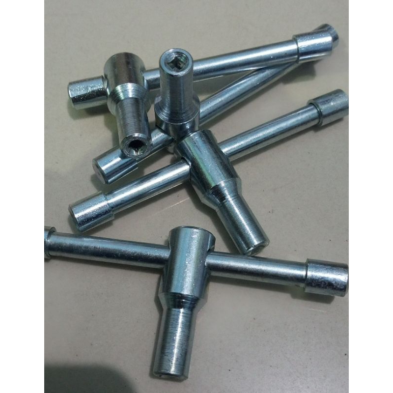 kunci setelan kelep motor universal ocv putih