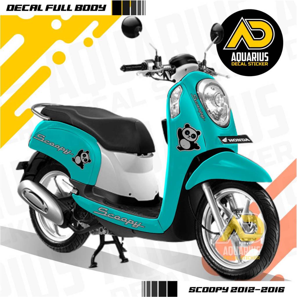 Decal Scoopy Gen 2 Full Body Panda