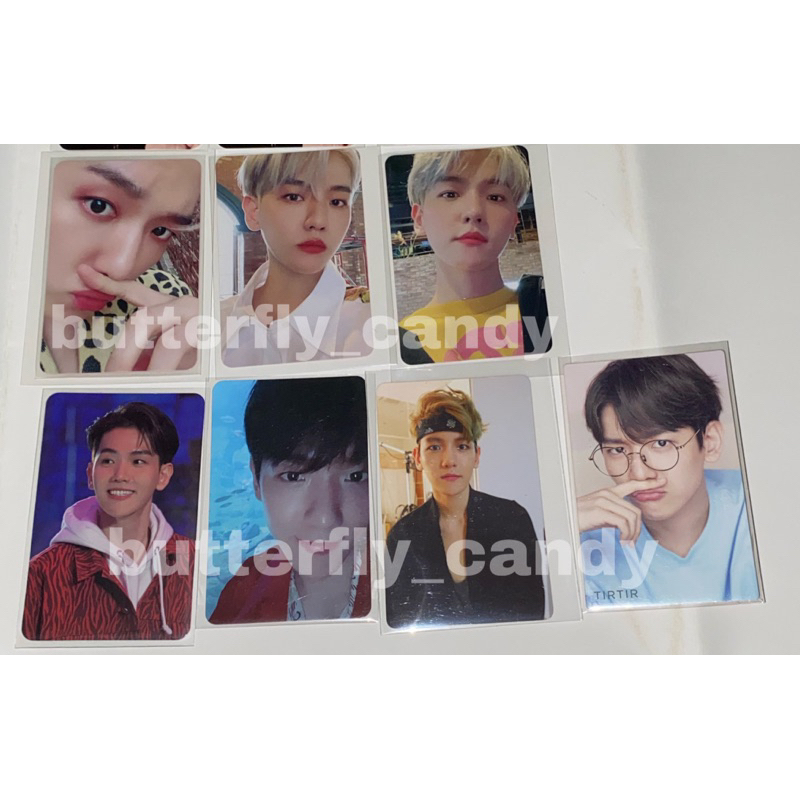 OFFICIAL PHOTOCARD BAEKHYUN JAPAN ALBUM PHOTOCARD BAEKHYUN WHIPPIN VER PHOTOCARD BAEKHYUN STARS Ver 