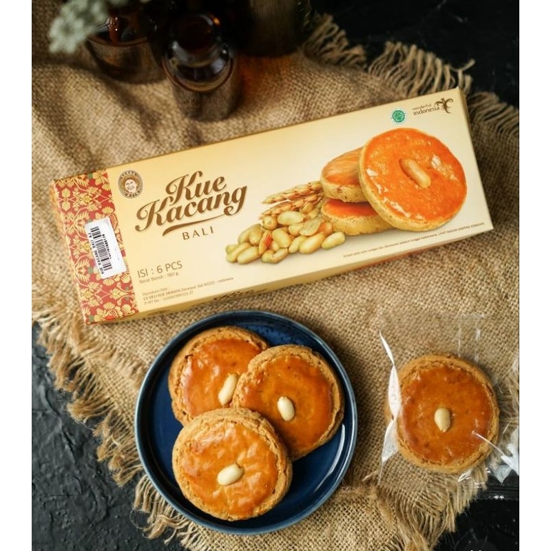 

PIE/ KUE KACANG BALI SERBA AJIK ISI 6PC FREE BUBBLEWRAP HALAL