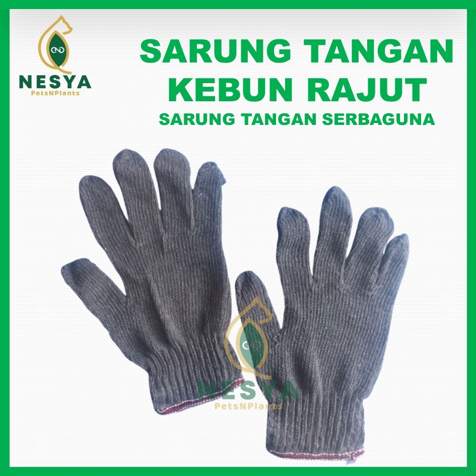 Sarung Tangan Berkebun Rajut Untuk Melindungi Tangan Saat Berkebun