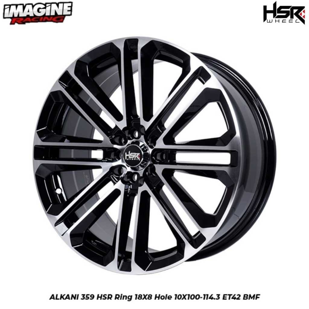 Velg mobil all new avanza rush innova alphard ring 18 pcd 5x100-114,3 hsr alkani