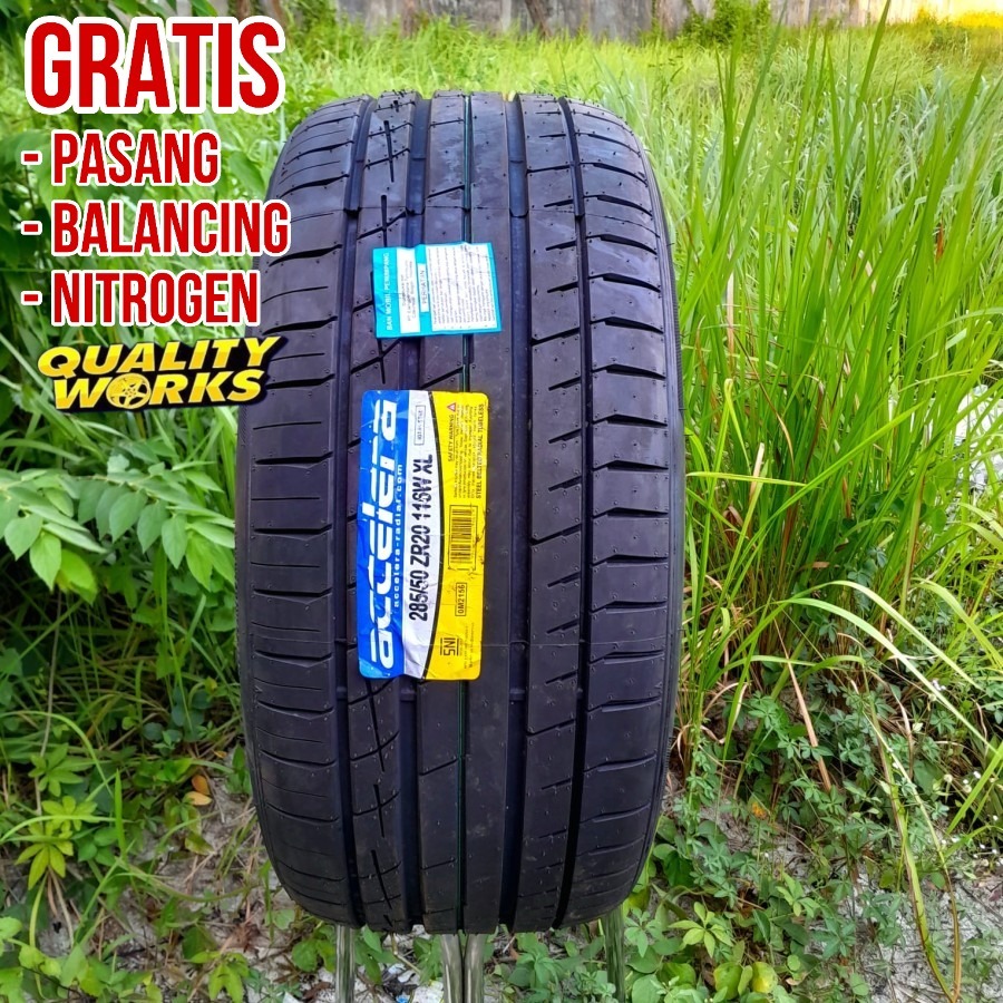 ban mobil ring 20 ukuran 285 50 R20 toko ban surabaya 285/50 R20 Accelera iota