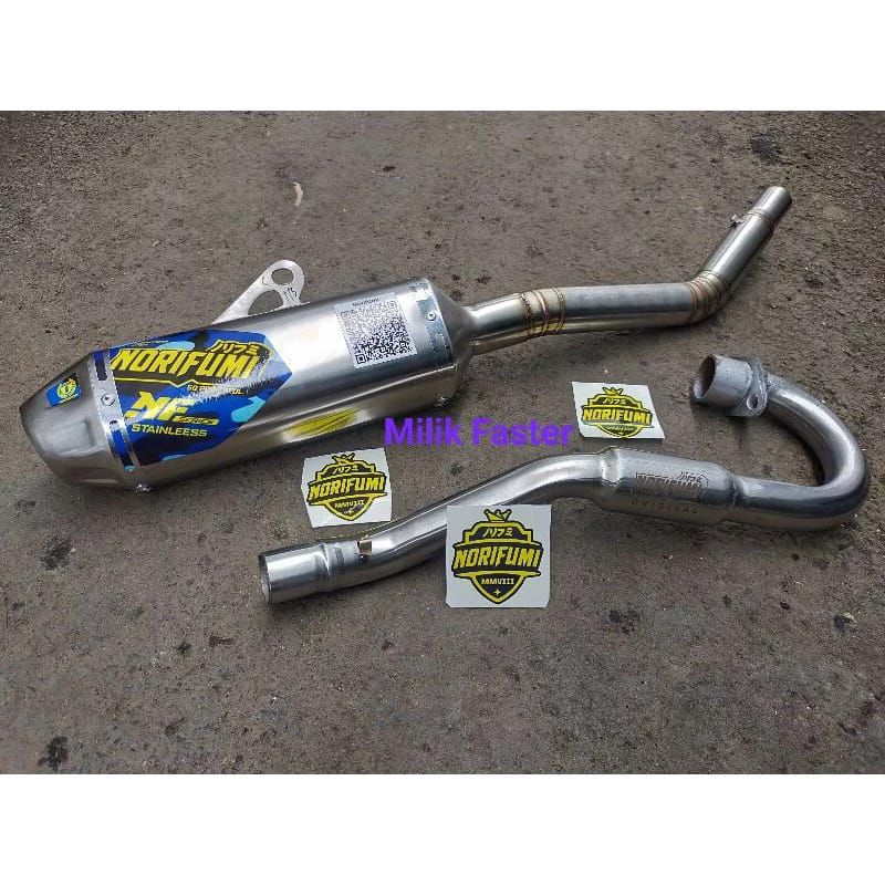 KNALPOT RACING NORIFUMI NF KLX150, DTRACKER, CRF150 , WR155